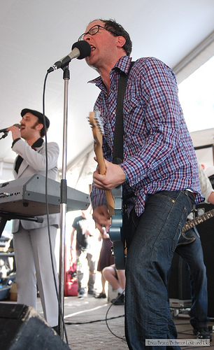 The Hold Steady at Rachael Ray\'s Feedback party, SXSW \'09
