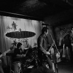 The True Believers reunion at the Continental Club, Austin, TX, 3/21/10.  L to R: Javier Escovedo, Hector Munoz, Alejandro Escovedo, Jon Dee Graham