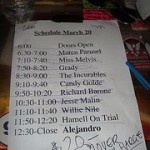 Alejandro setlist