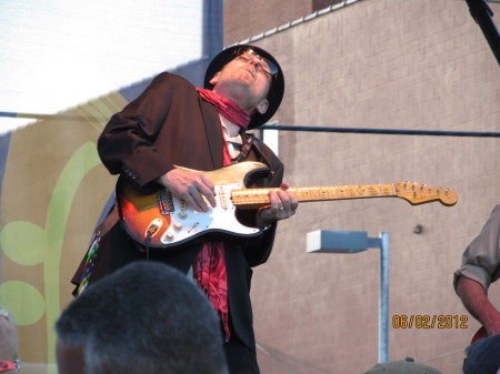 Ronnie Earl at the Western Maryland Blues Festival, 2012