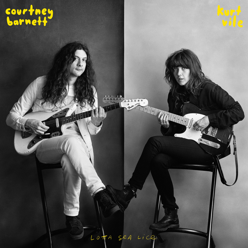 Courtney Barnett and Kurt Vile, Lotta Sea Lice - cover art