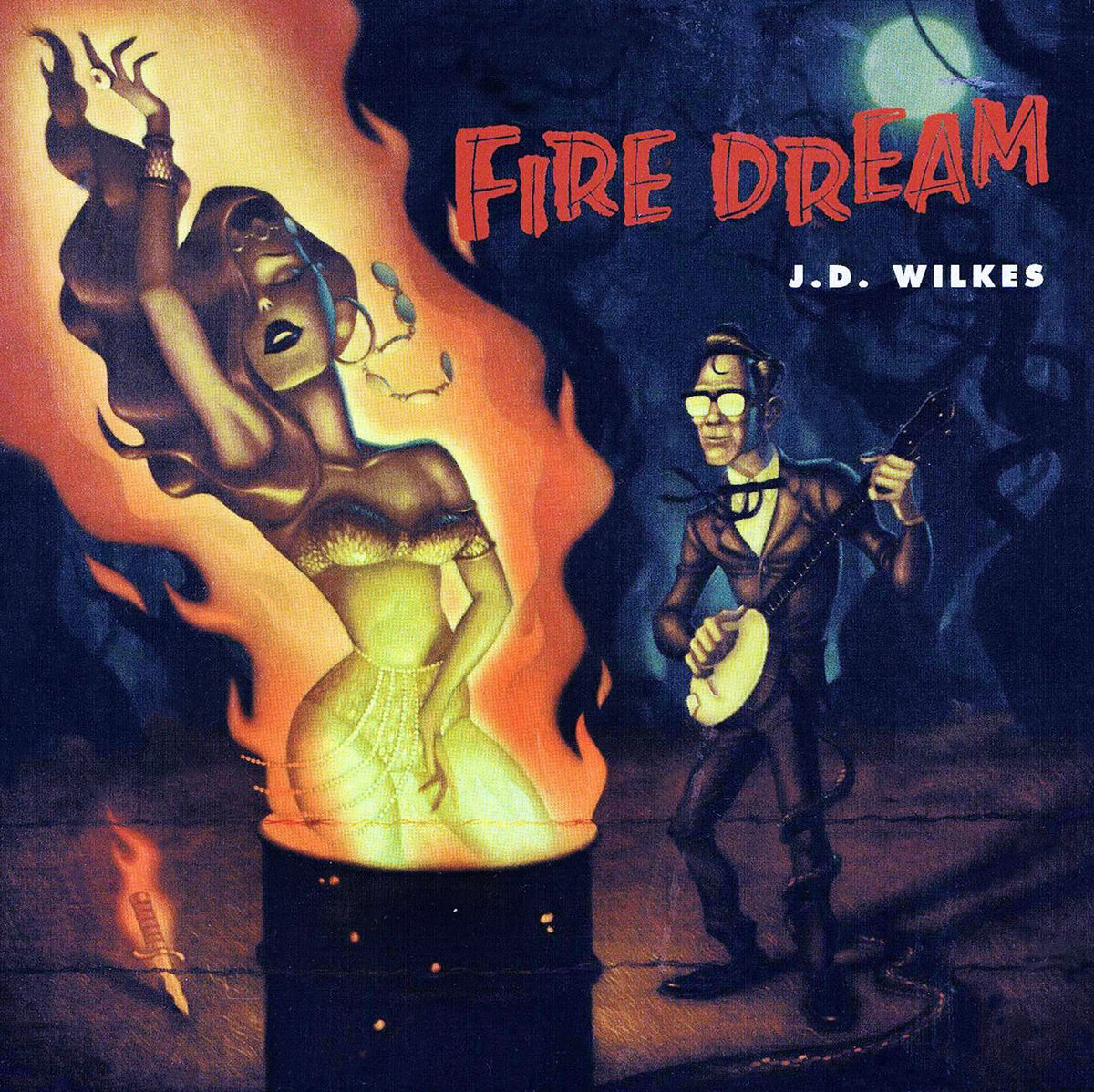 J.D. Wilkes, Fire Dream - cover art