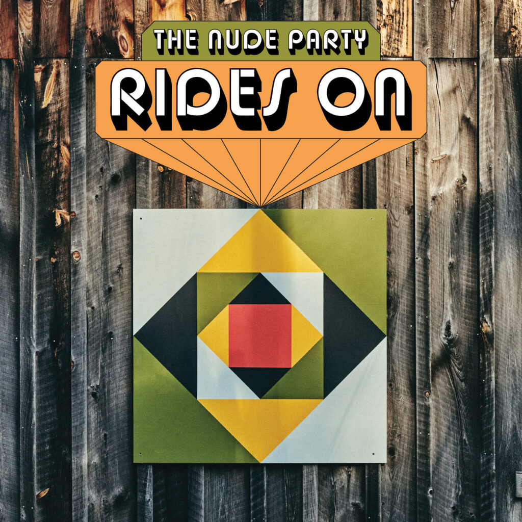 The Nude Party - Rides On (cover art)