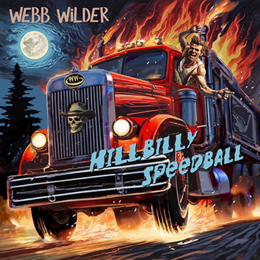 Webb Wilder – Hillbilly Speedball (cover art)