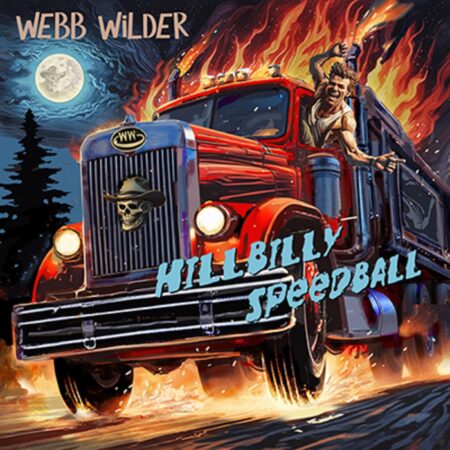 Webb Wilder – Hillbilly Speedball (cover art)
