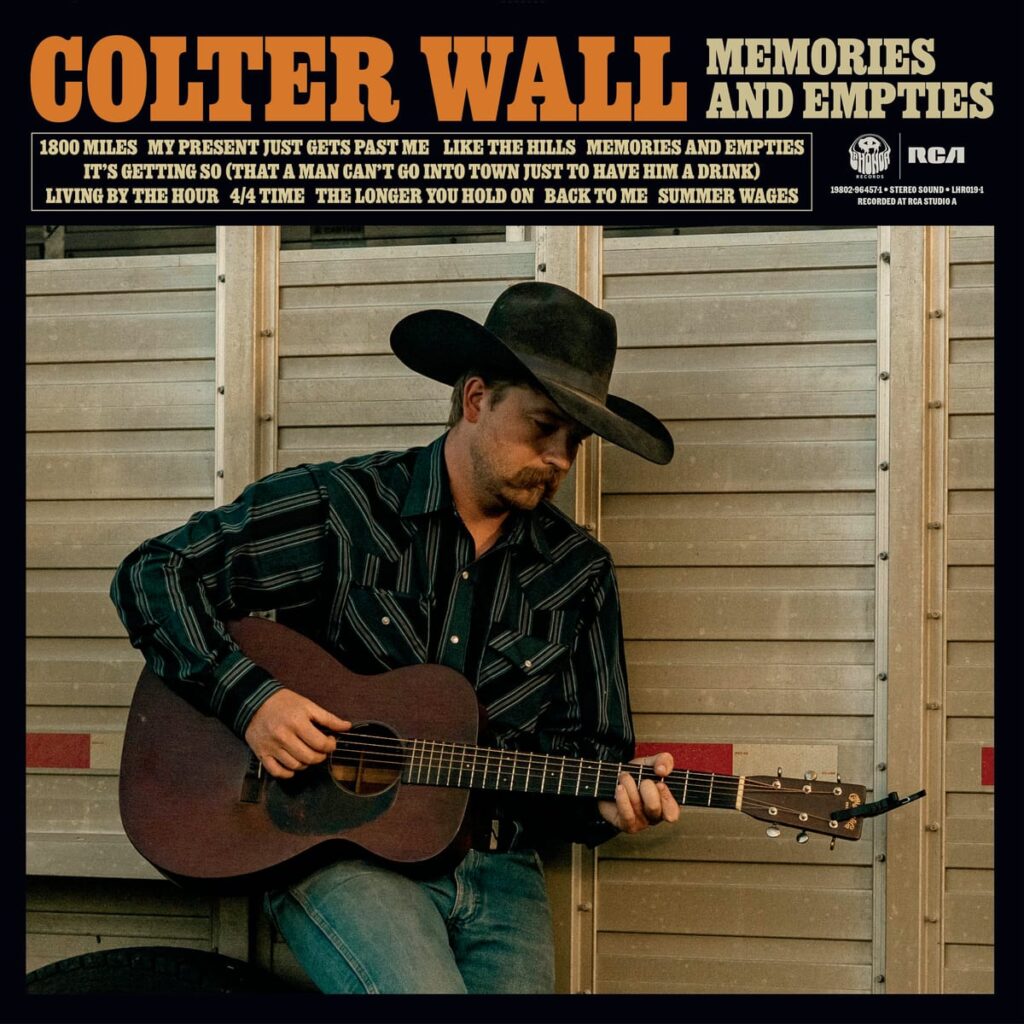 Colter Wall – Memories and Empties (cover art)