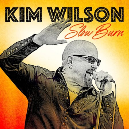Kim Wilson – Slow Burn (cover art)