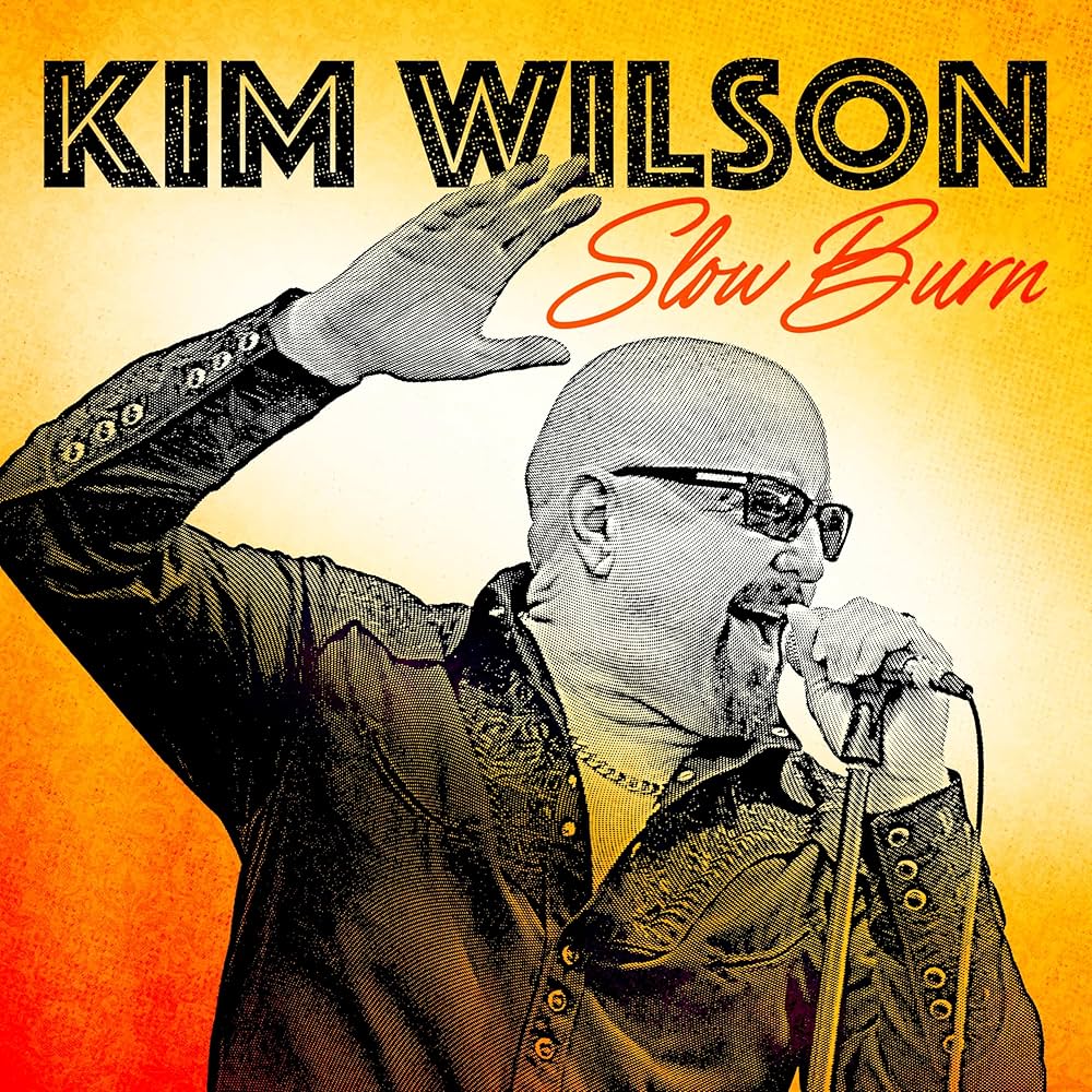 Kim Wilson – Slow Burn (cover art)