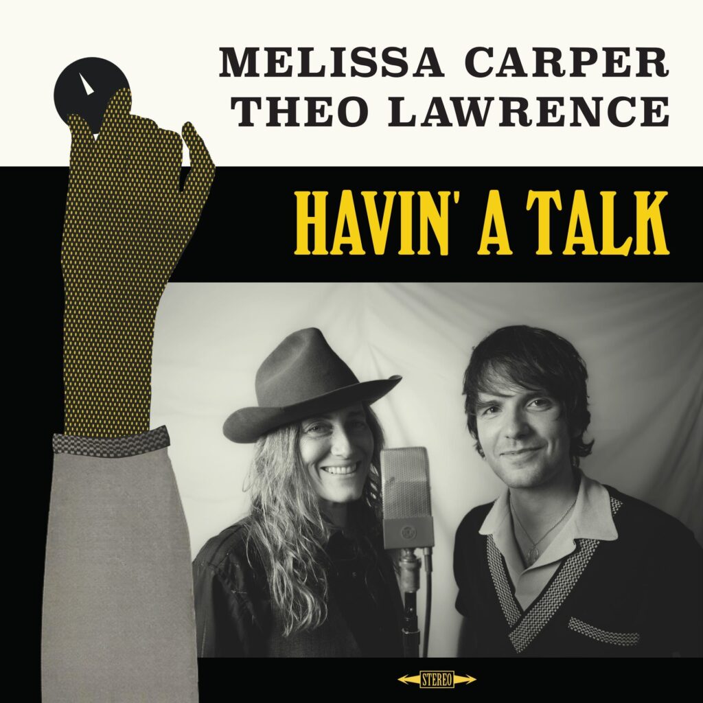 Melissa Carper & Theo Lawrence – Havin' A Talk (cover art)