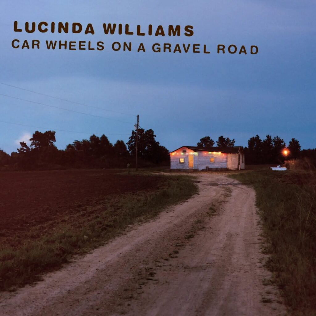 Lucinda Williams – Car Wheels on a Gravel Road (cover art)