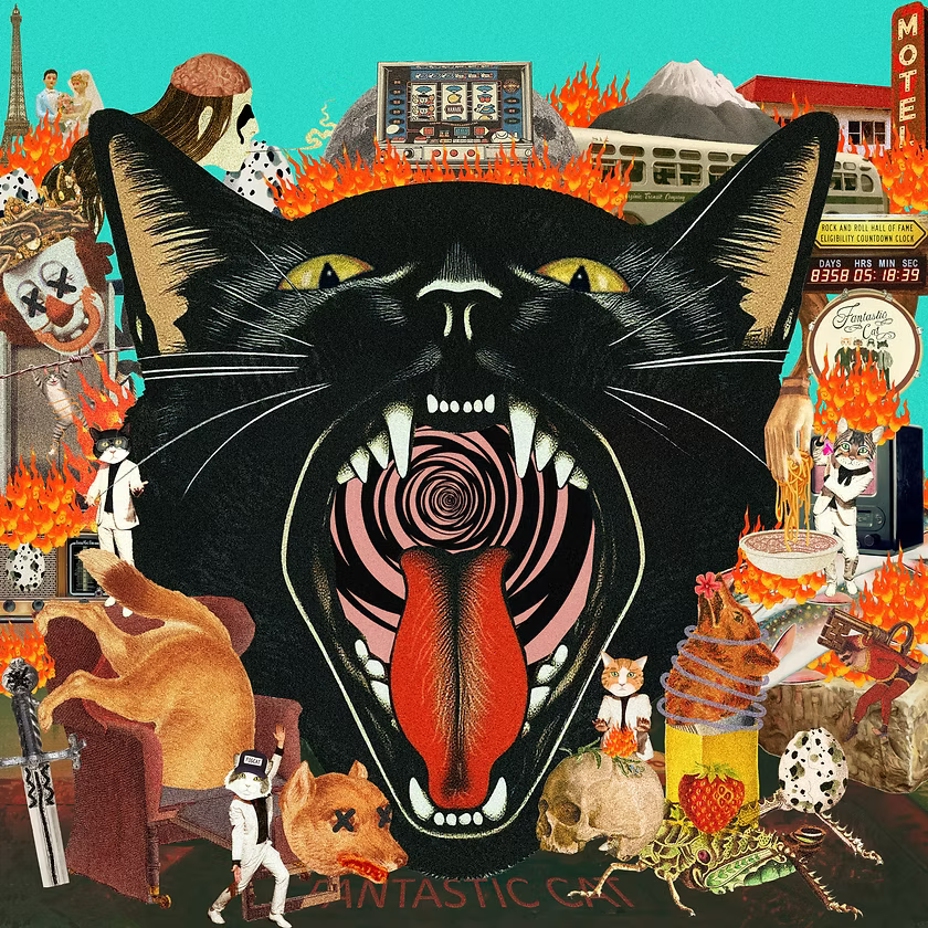 Fantastic Cat – Cat Out of Hell (cover art)