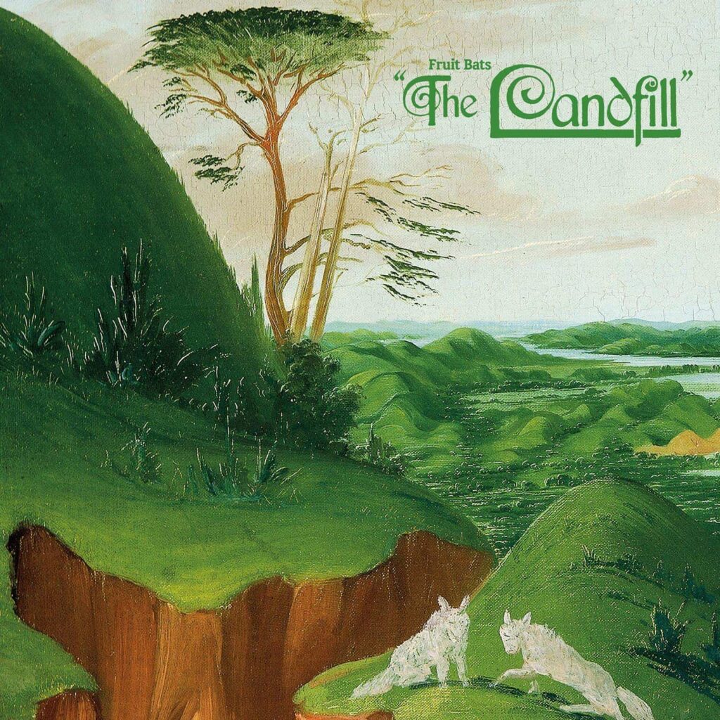 Fruit Bats – The Landfill (cover art)