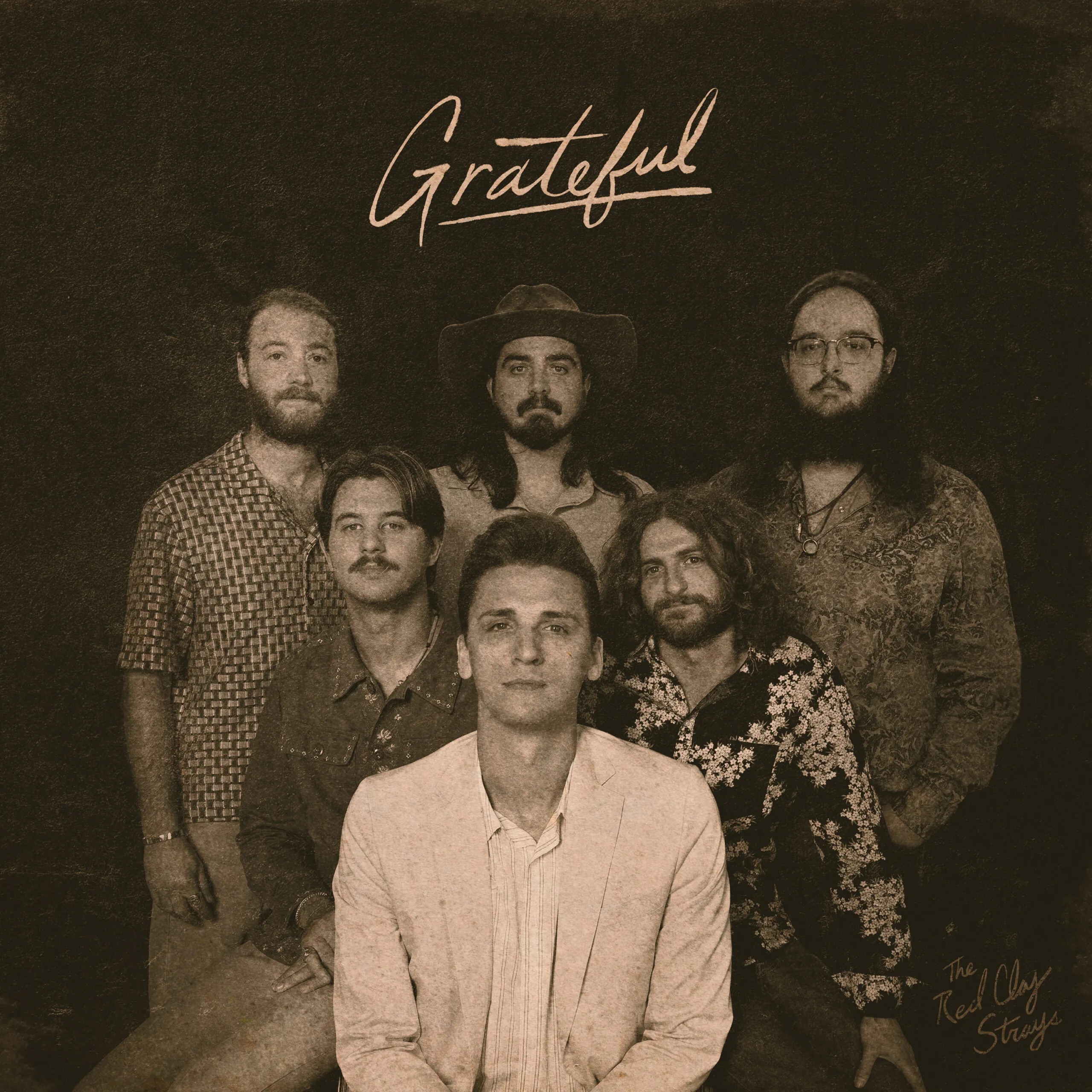 The Red Clay Strays – Grateful (cover art)