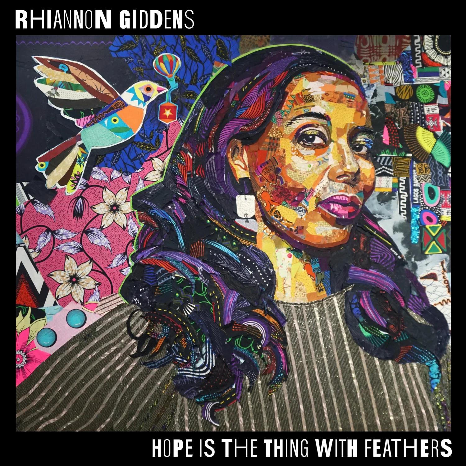 Rhiannon Giddens – Hope Is the Thing with Feathers (cover art)